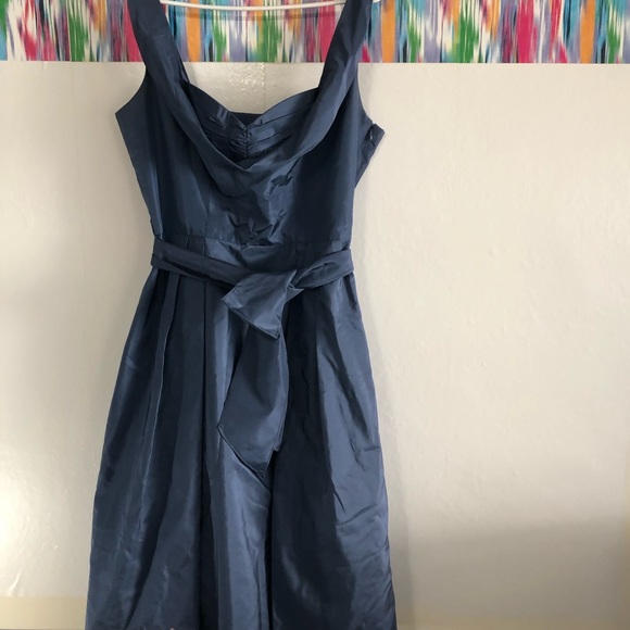 Laundry By Shelli Segal Dresses & Skirts - Laundry by Shelli Segal blue dress with belt